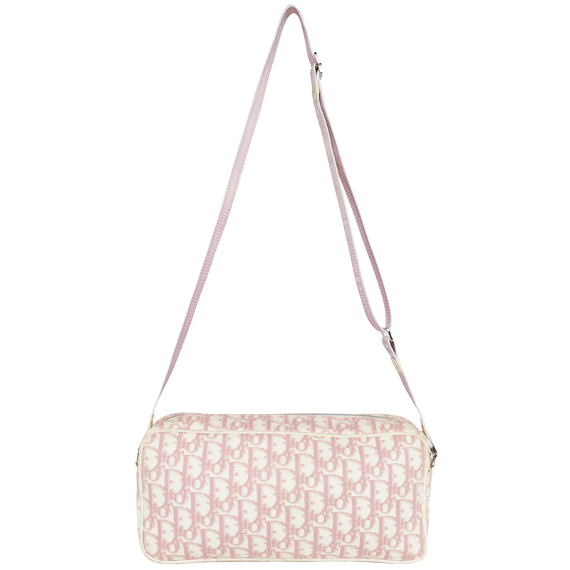 Y2K Christian Dior Monogram Pink Girly Shoulder Crossbody Bag – Mint Market