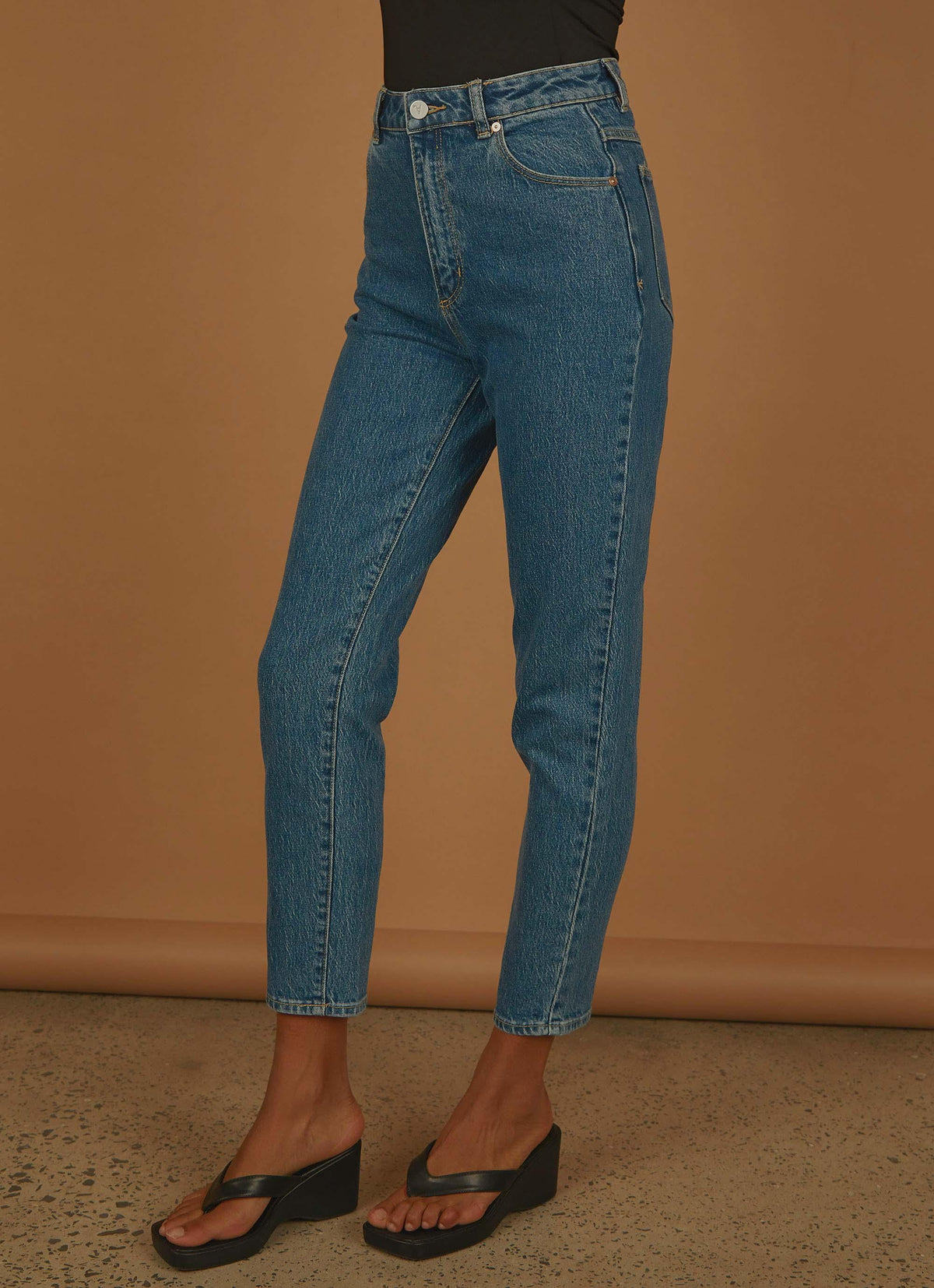 94 High Slim Chantell OG Organic Cotton Mom Jeans - Vintage Wash