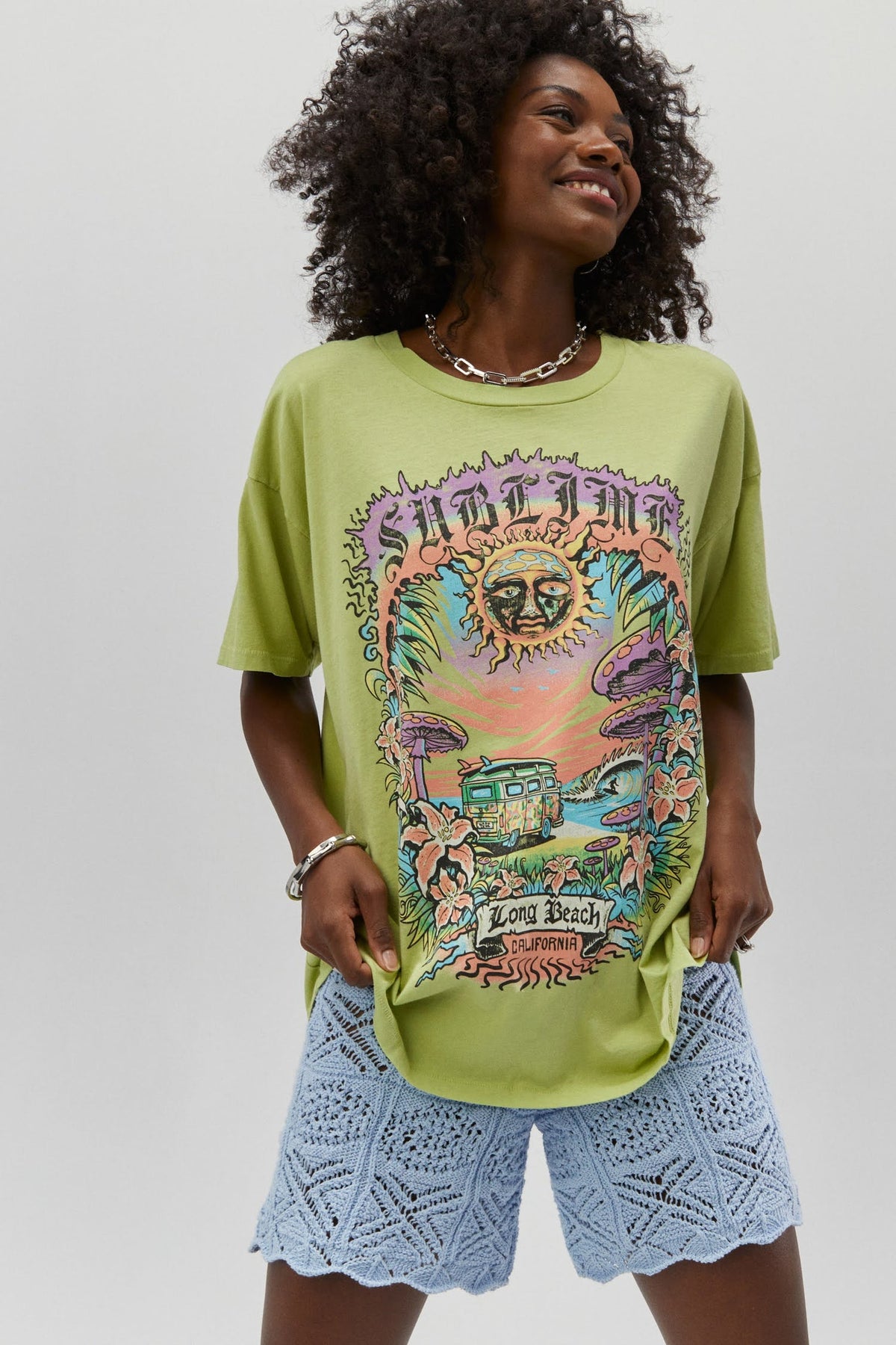 Daydreamer Sublime LBC Day Trip Oversize Merch Band Tee