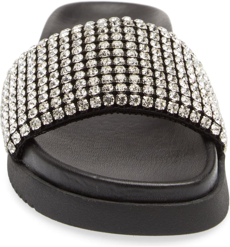 Bedazzled best sale slide sandals