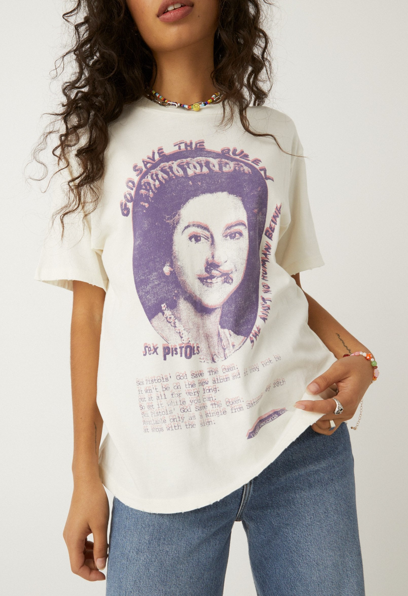 Daydreamer Sex Pistols Save The Queen T Shirt