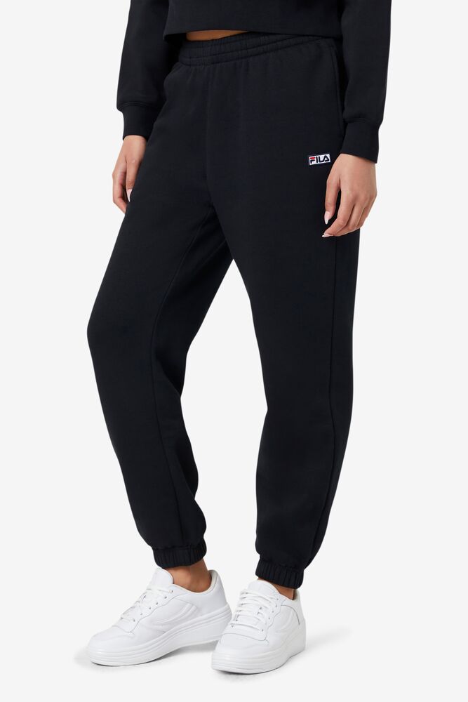 Fila Lassie Women's Fleece Jogger Sweatpants - Black – Mint Market