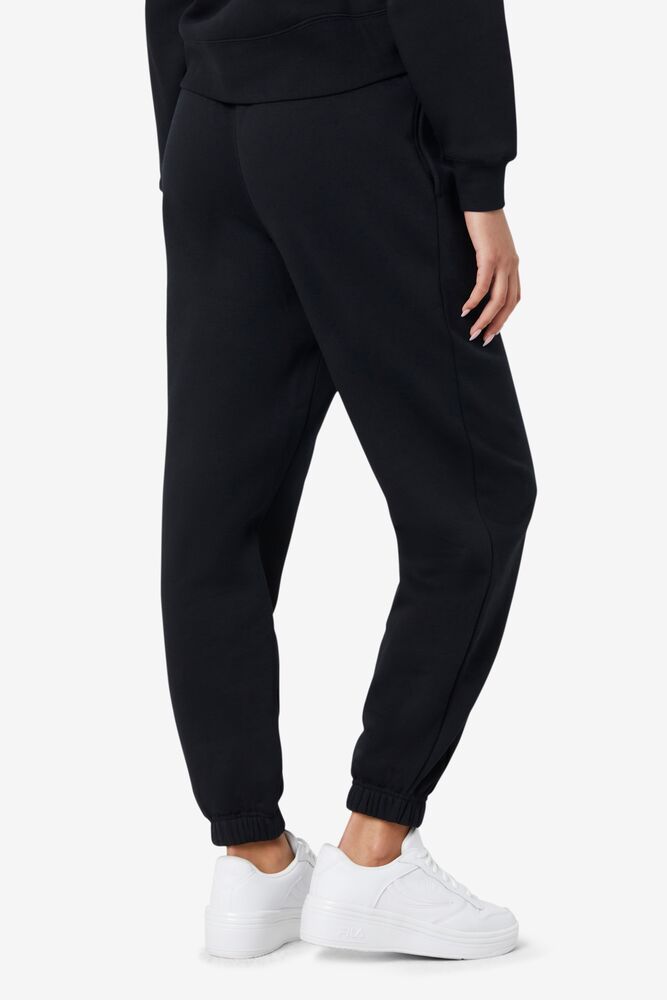 FILA Women's Regular Casual Pants (12010736_BLK_Extra Small