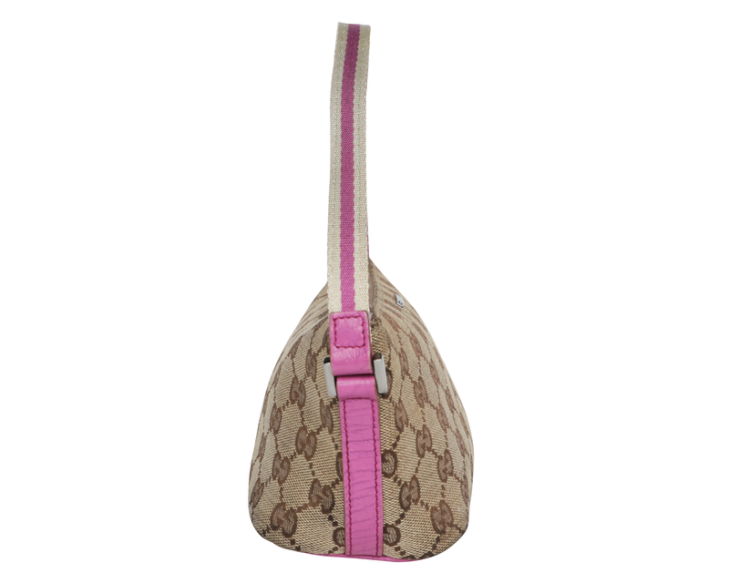 Gucci Shoulder Bag With Monogram in Pink
