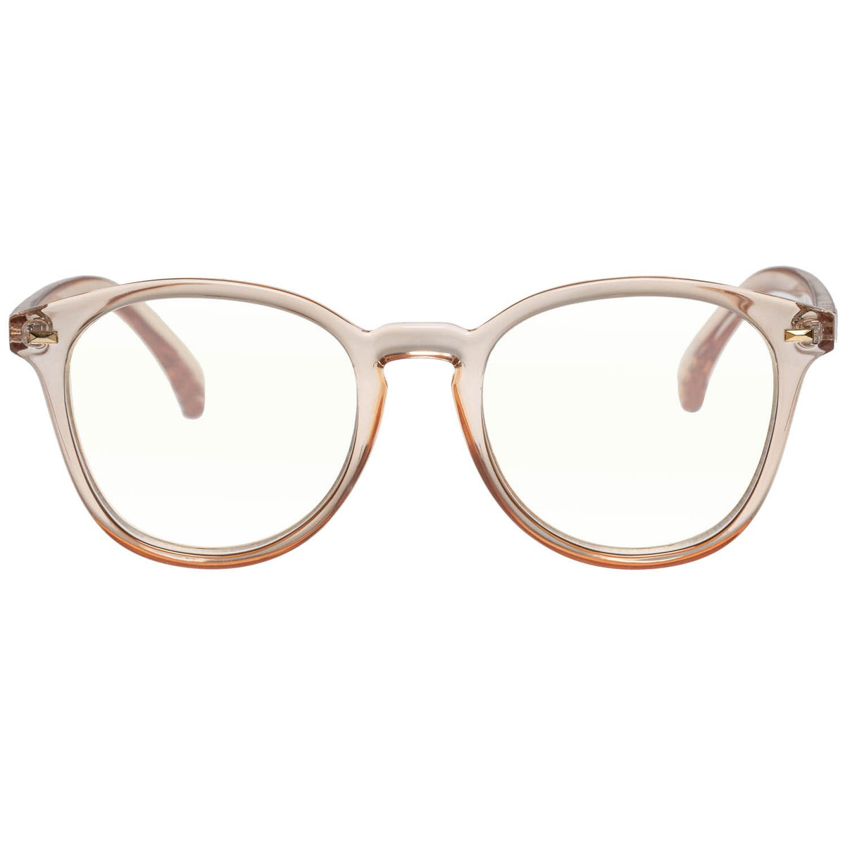 Le Specs - Bandwagon - Blue Light Vintage Clear Sunglasses