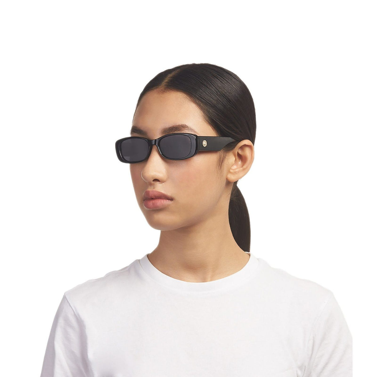 Le Specs -  Unreal! - Shiny Black Sunglasses