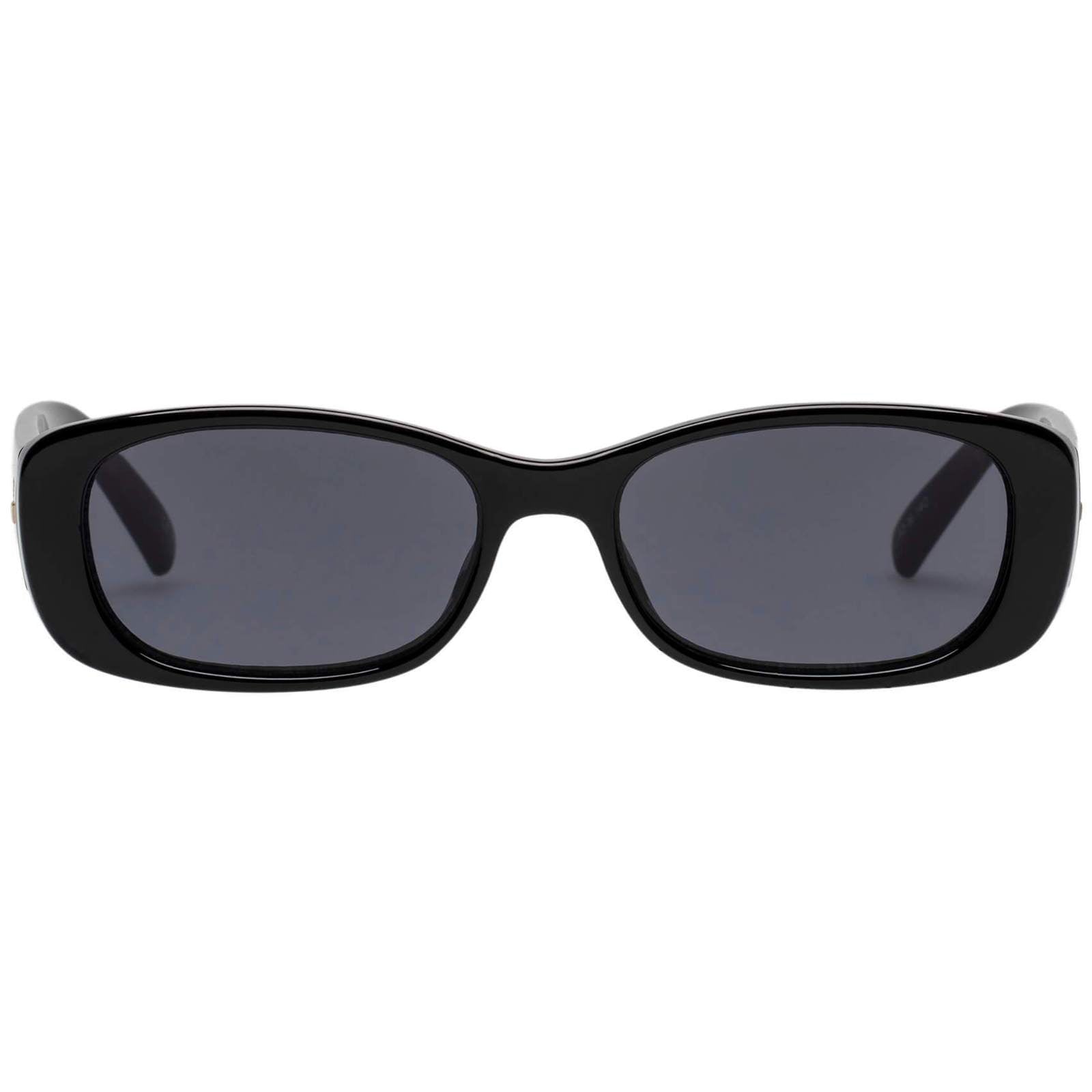 Le Specs - Unreal! - Shiny Black Sunglasses – Mint Market display picture 1