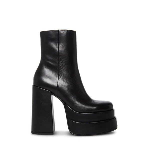 Steve Madden Cobra Chunky Heel Platform Monster Boots Black