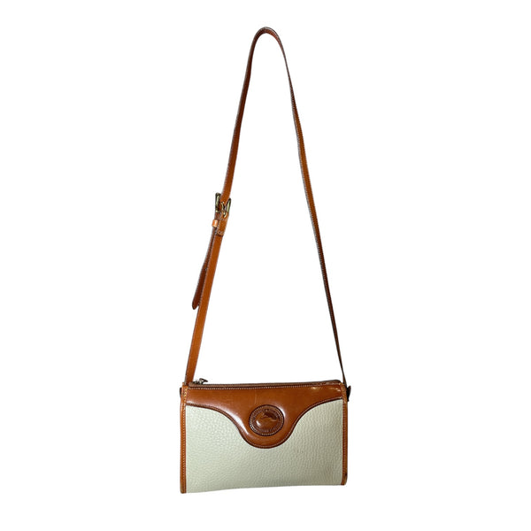 Vintage 90s Dooney & Bourke Leather Crossbody Bag