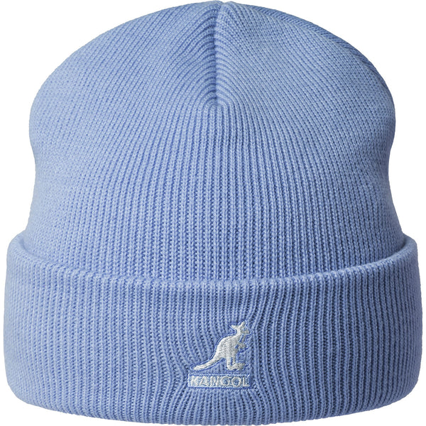 Acrylic Cuff Pull On Beanie Hat - Glacier