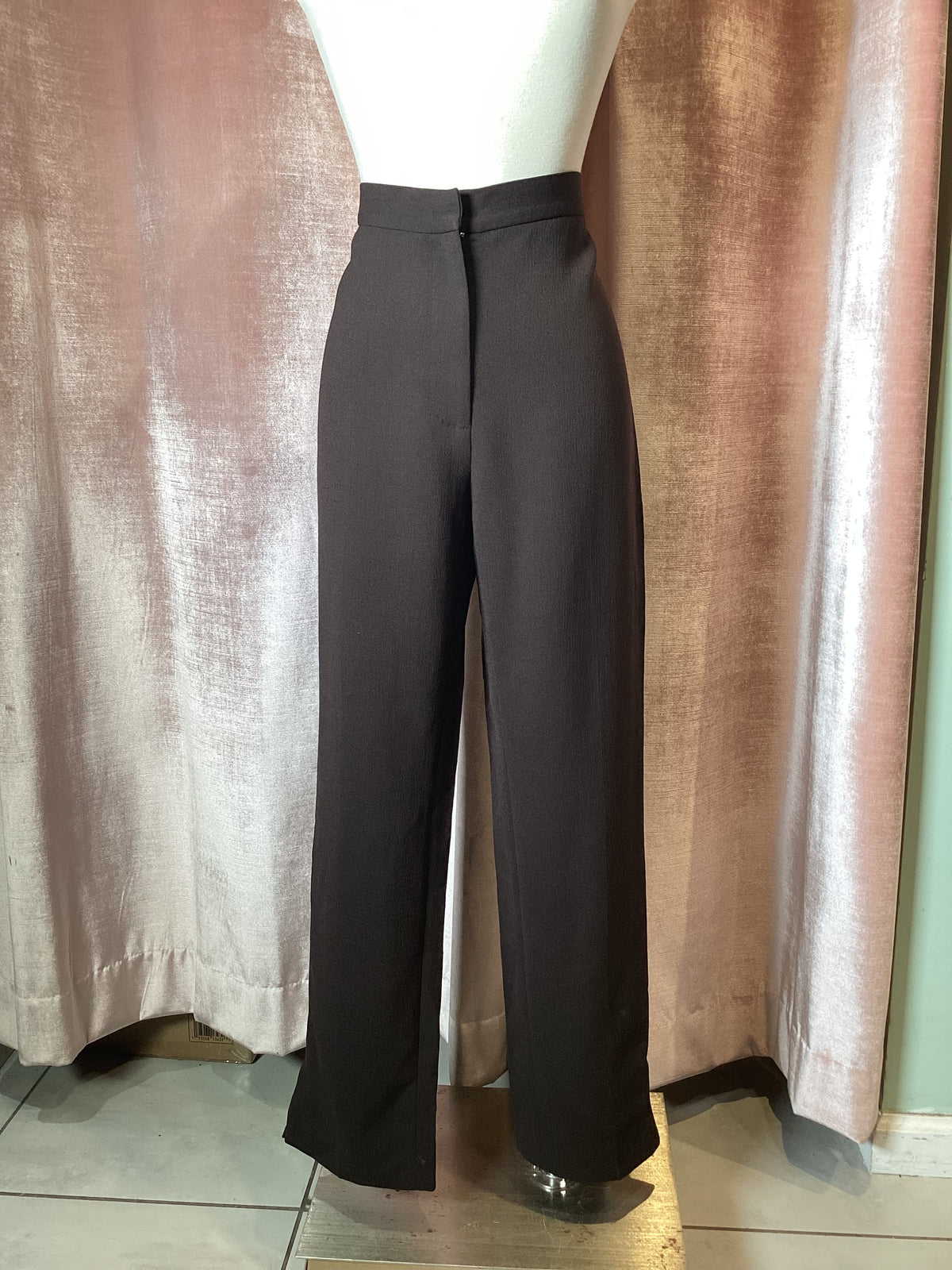 Vintage 1990s Dolce & Gabbana wool skinny trouser pants small/xs