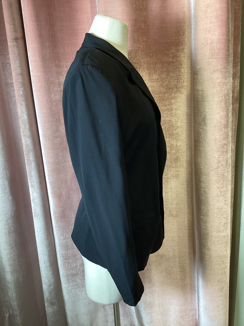 Vintage 90s Y2K Jean Paul Gaultier femme black blazer with vest