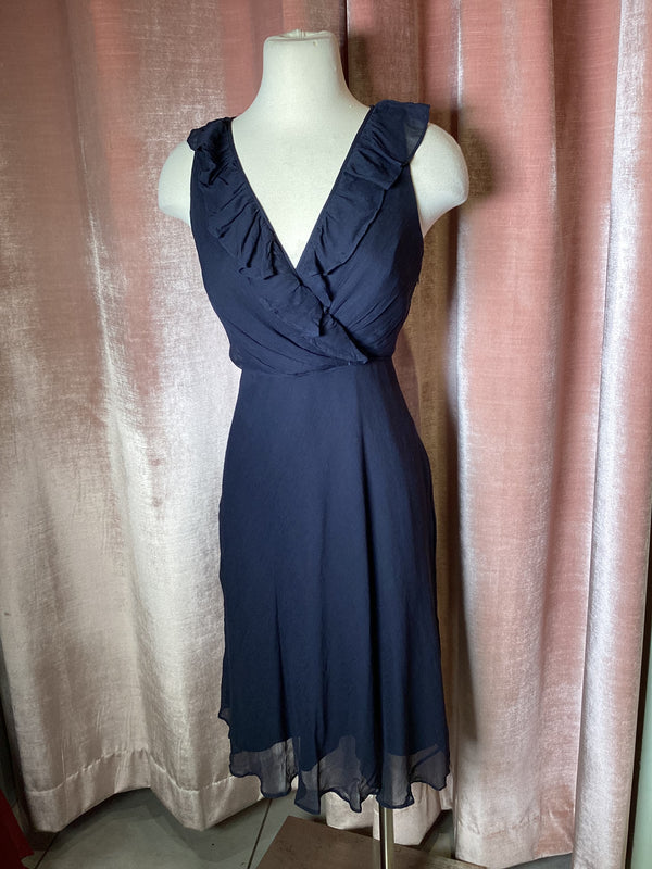 Vintage Y2K Empire Waist Babydoll Party Mini Dress