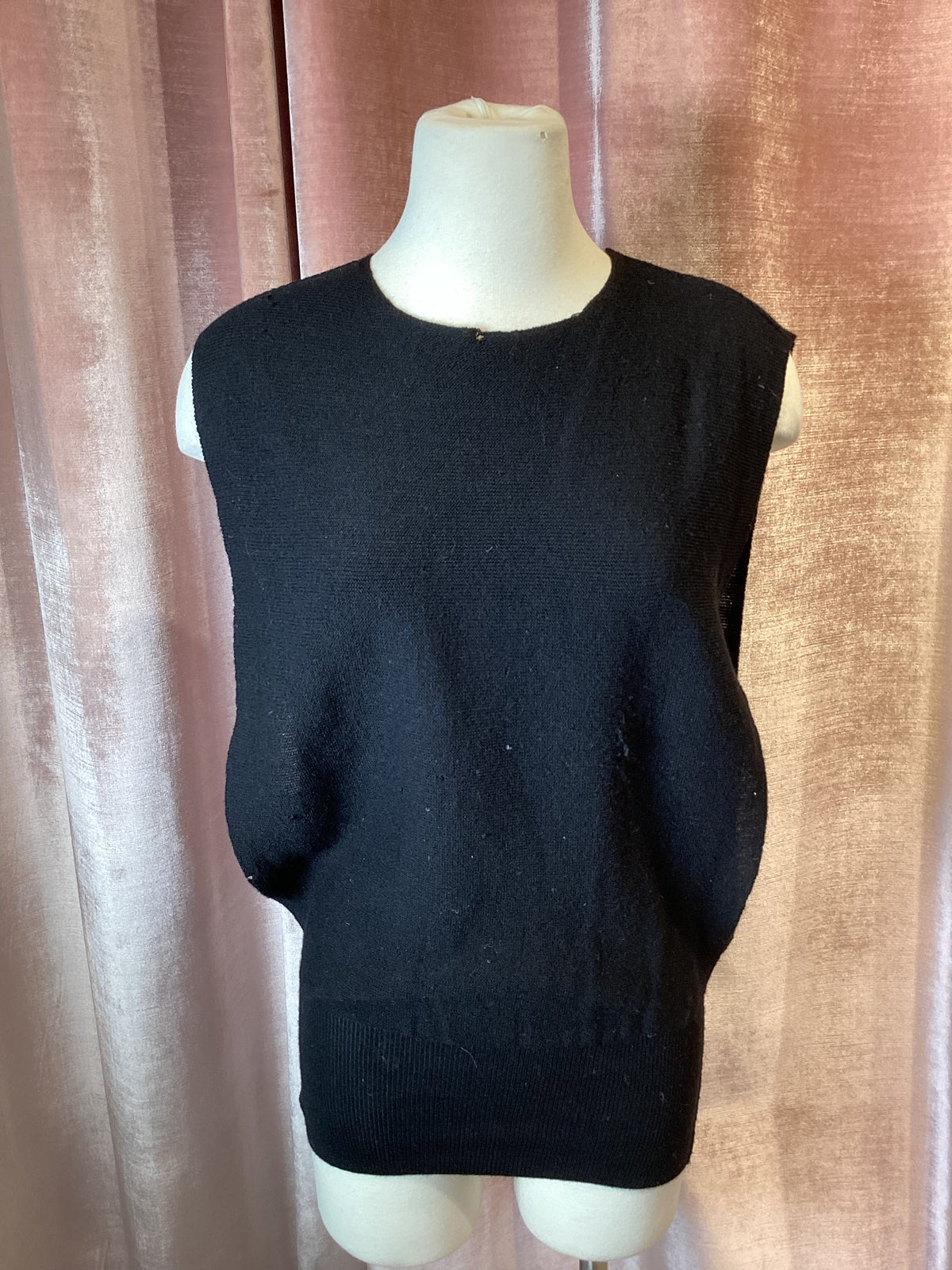 Vintage 90s y2k Jean Paul Gaultier maille knit deep side opening slouchy top