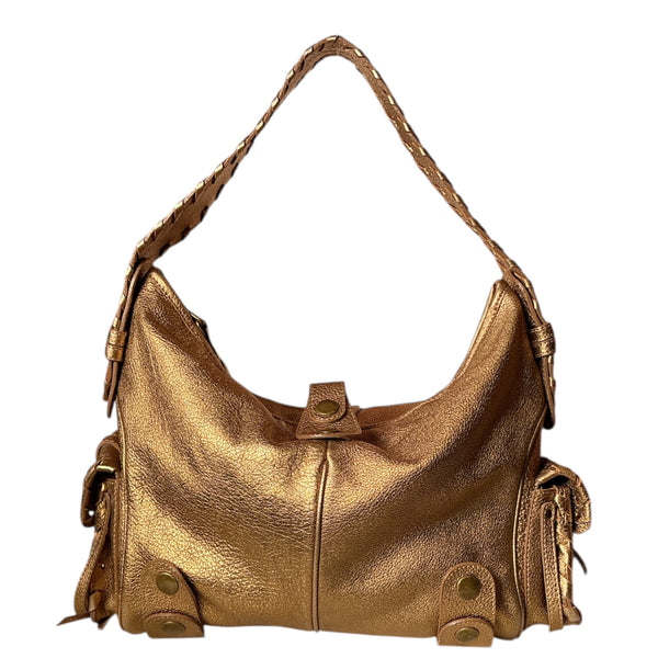 Y2K Chloé Silverado Bronze Hobo Bag