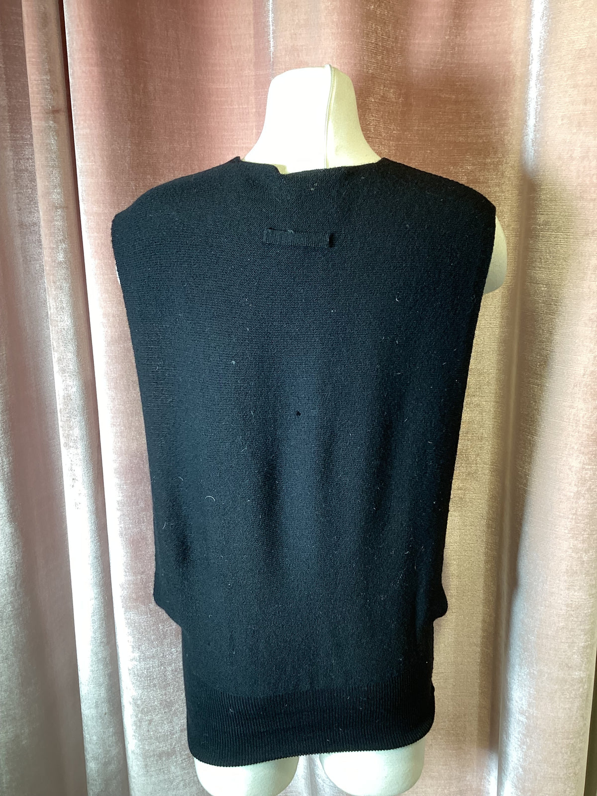 Vintage 90s y2k Jean Paul Gaultier maille knit deep side opening slouchy top