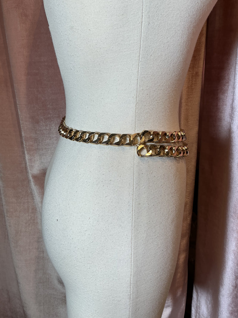 Vintage 1990’s two layer chain belt
