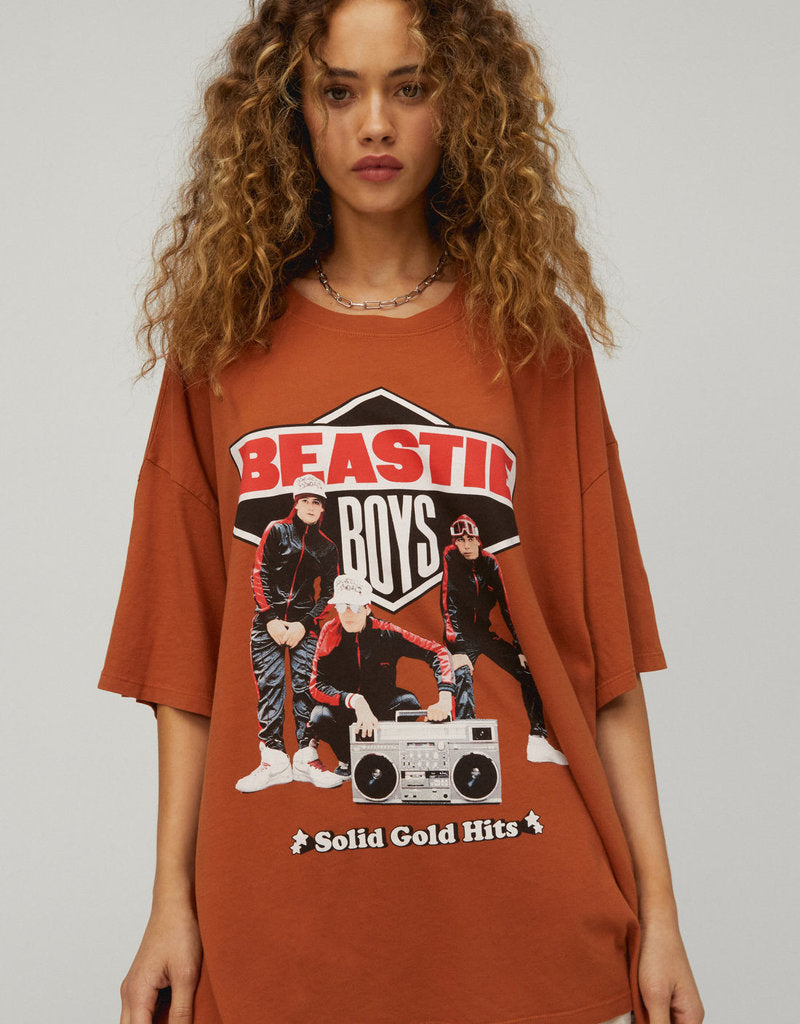 Beastie Boys Solid Gold Hits Oversize OS Tee