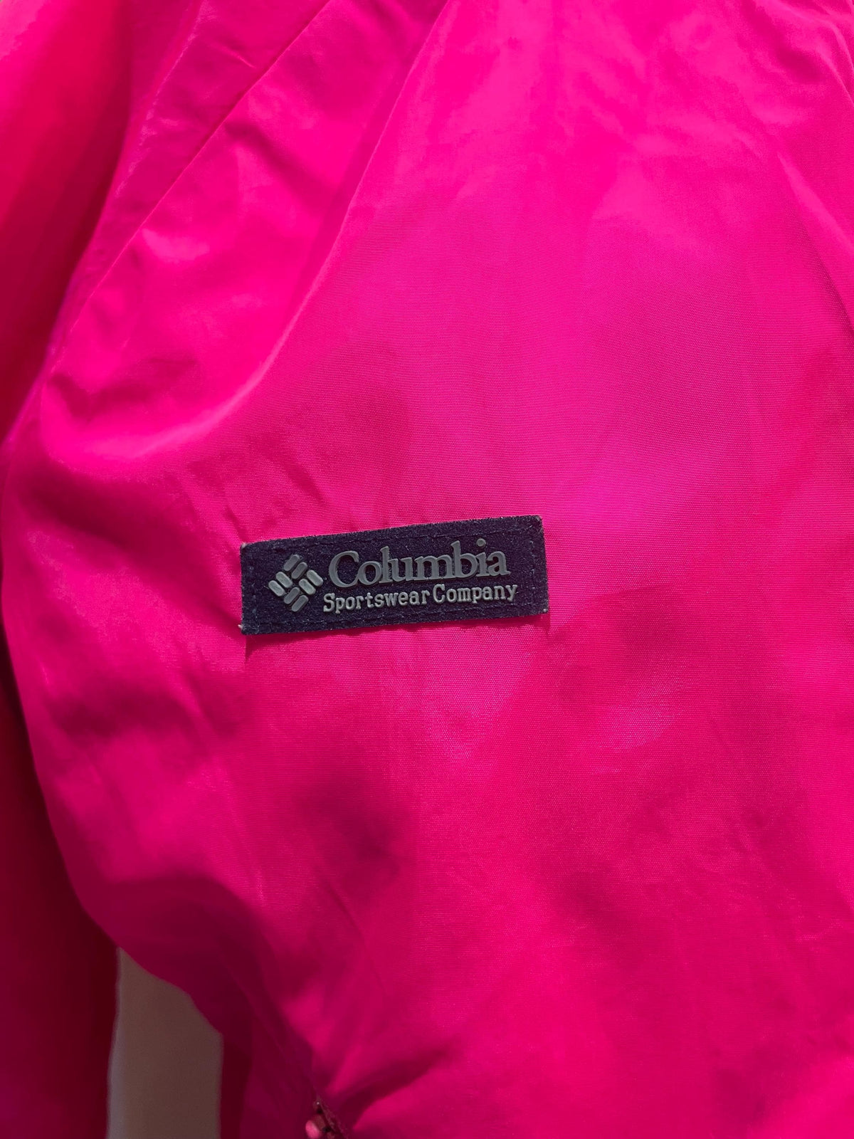 Vintage 80s Columbia Reversible Neon Ski Windbreaker Jacket