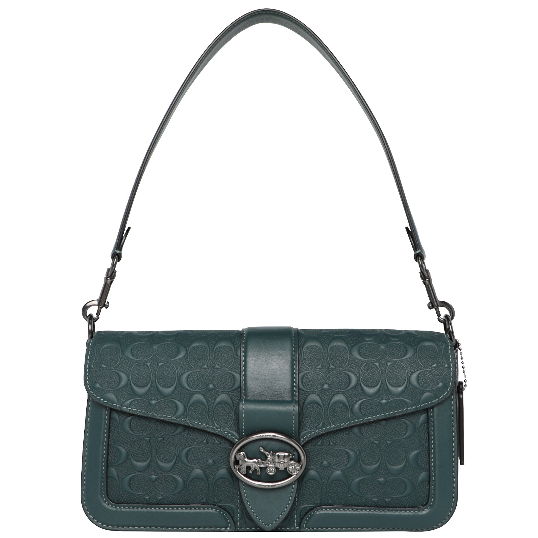 Coach Hunter Green Georgie Shoulder Bag Mint Market