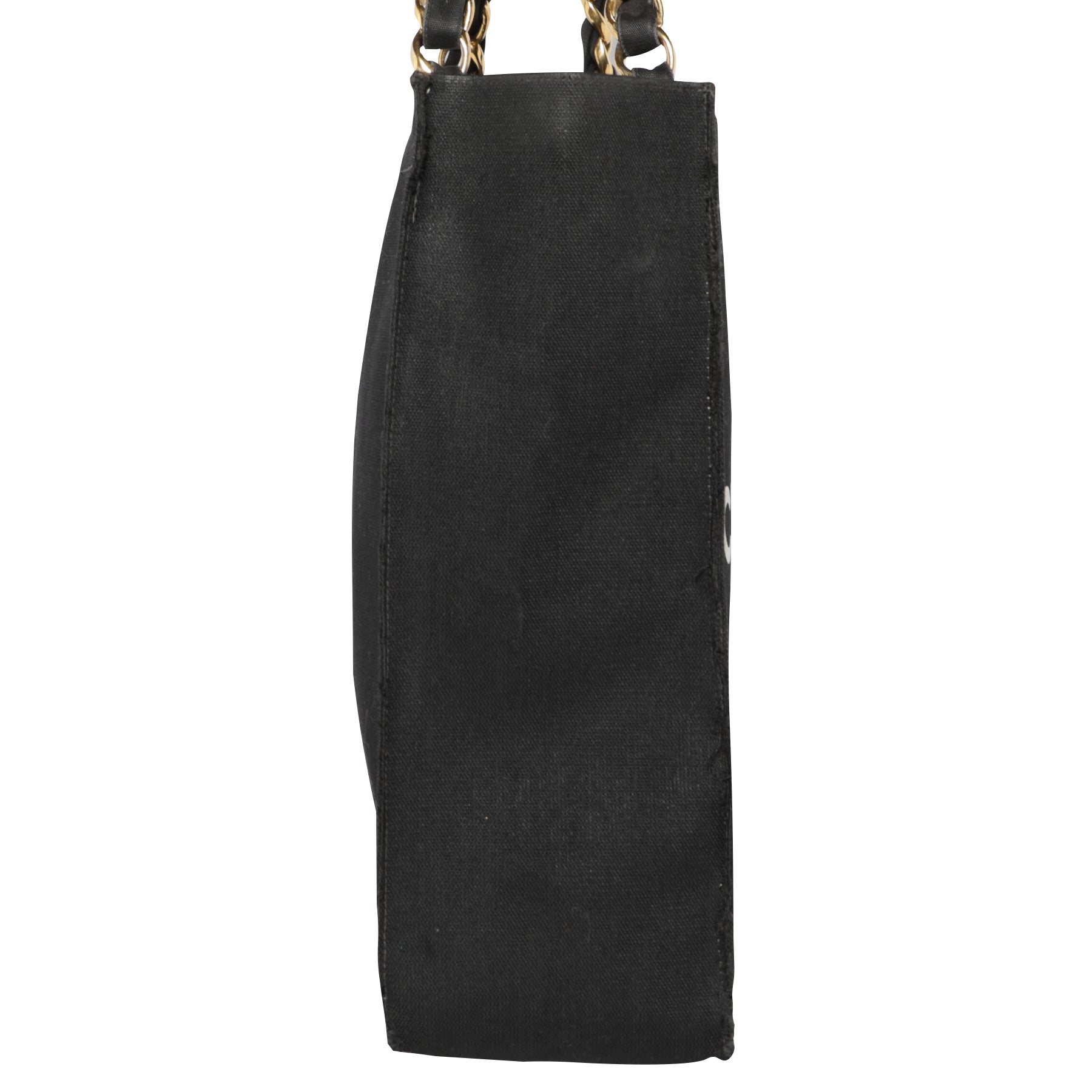 Vintage 1990s Chanel Canvas Oversized Shopping Tote Bag – Mint Market