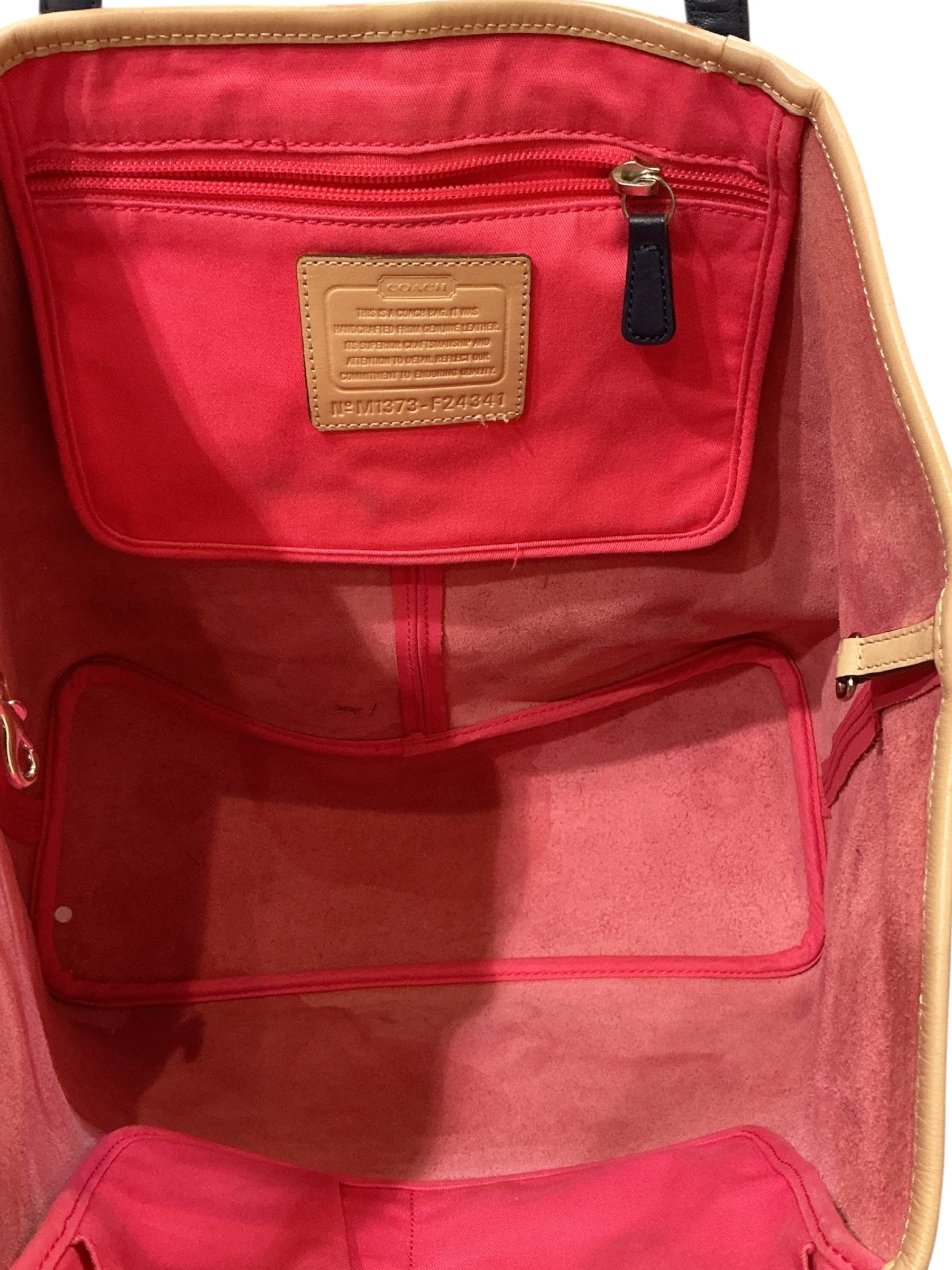 Vintage Y2K Coach Pink leather Tote bag – Mint Market