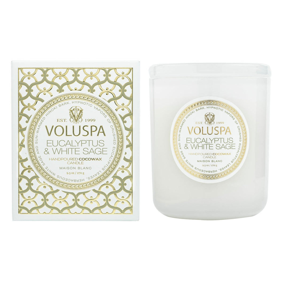 Eucalyptus & White Sage Classic Gift Box Candle