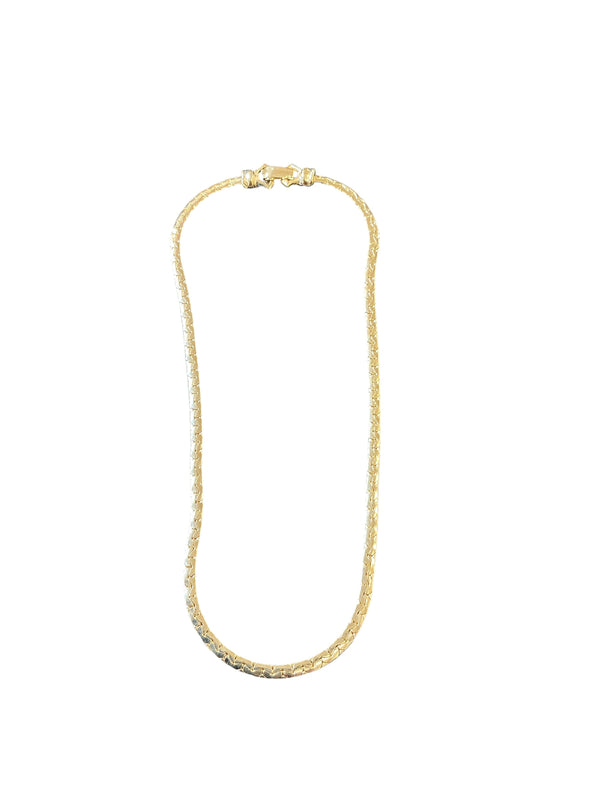 Vintage 1970’s Style Vintage Goldette Style Chain Necklace
