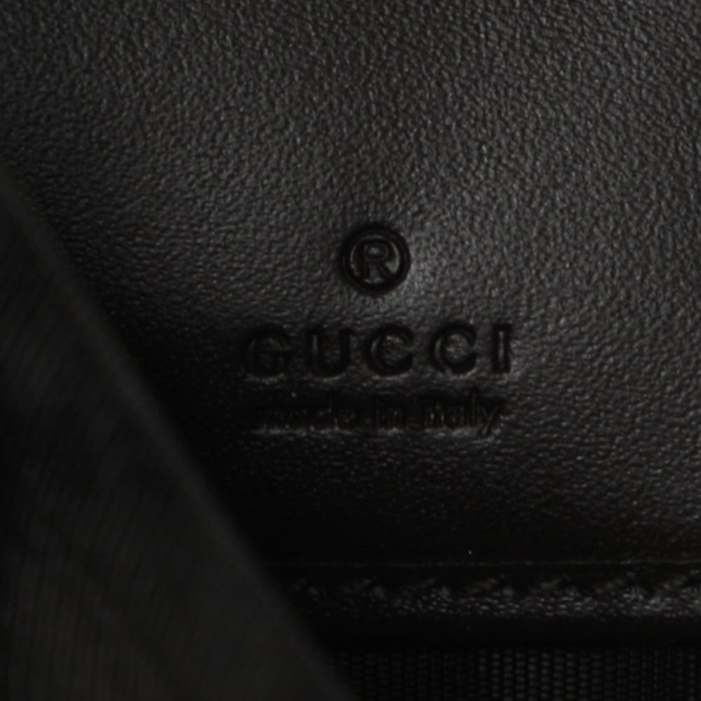 Gucci Guccissima Leather GG Logo Zip Around Zippy Long Wallet