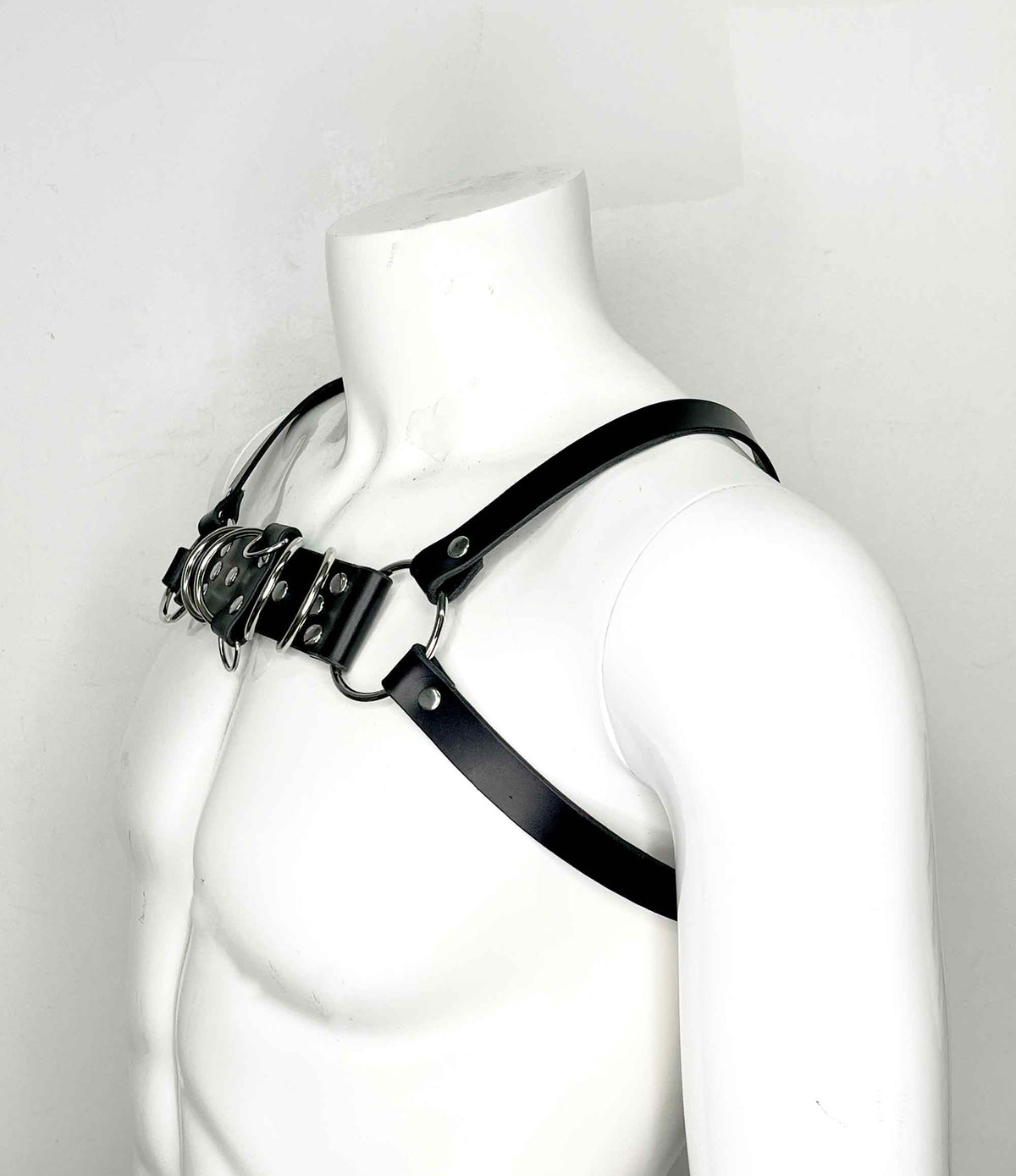 Helios Leather Chest Bulldog Harness