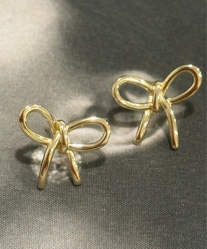 bow earrings
