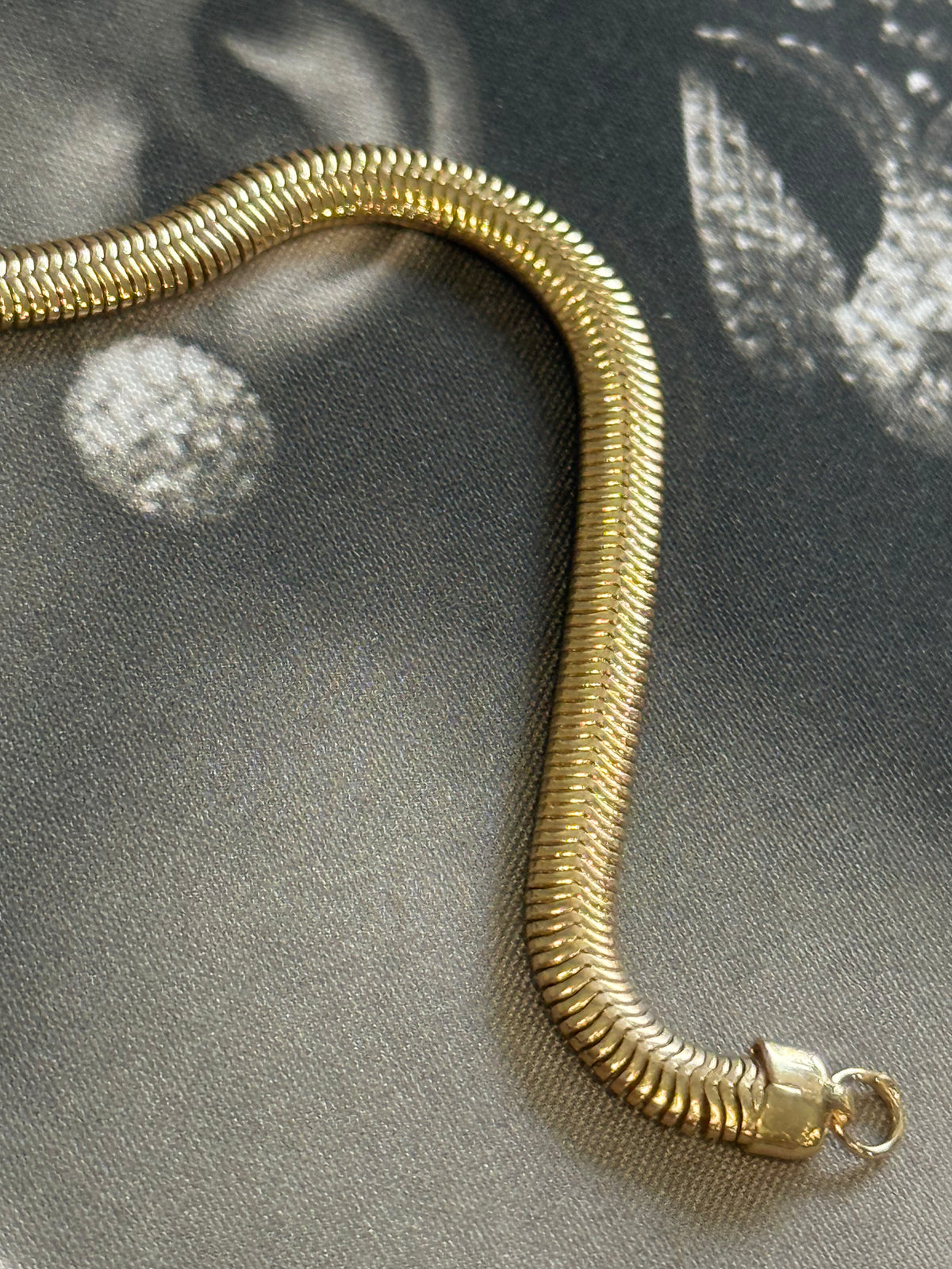 Goldfill Flexible Snake Chain Bracelet