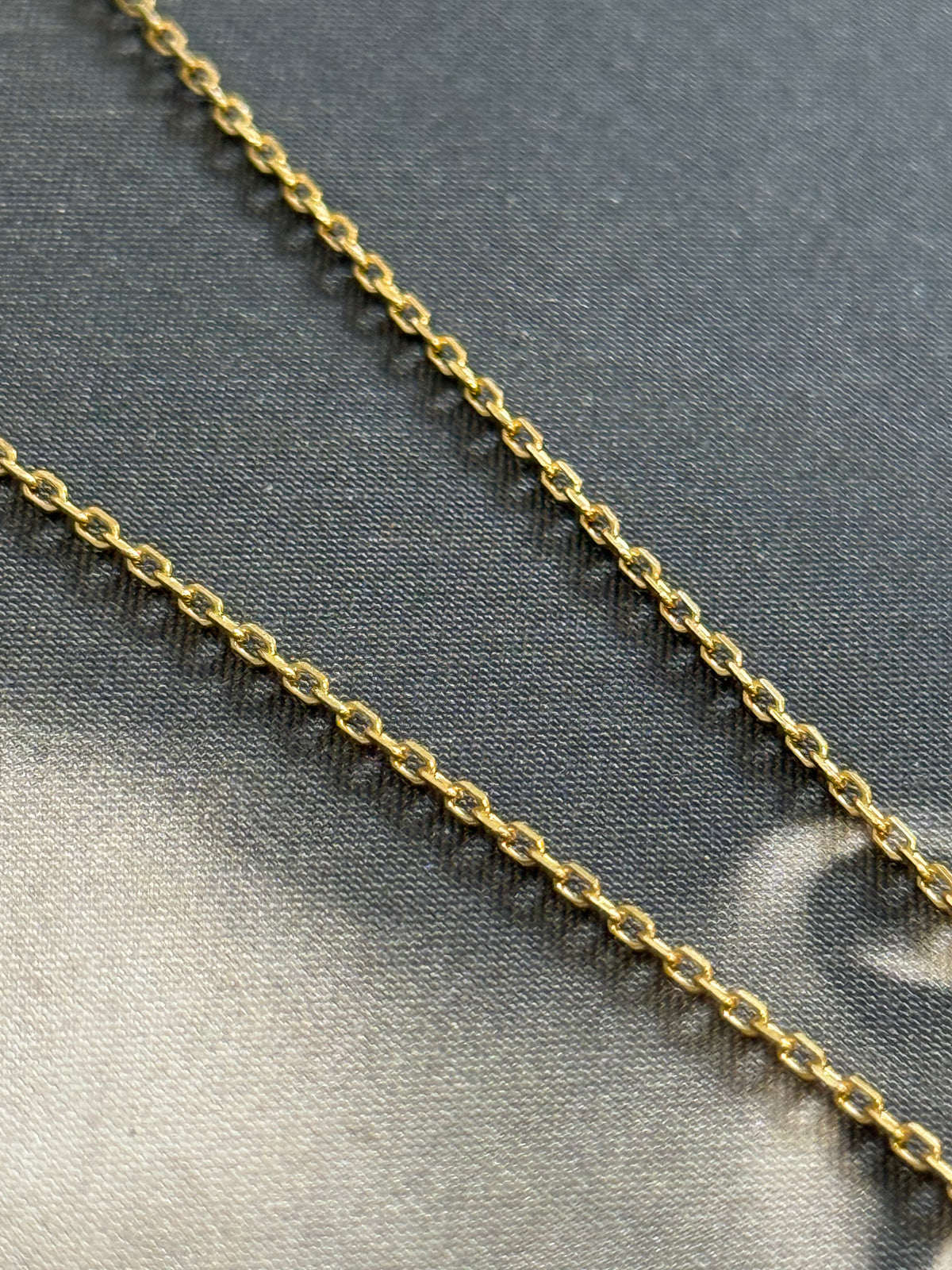 925 Sterling Pearl Pave CZ Cross Dainty Chain Necklace