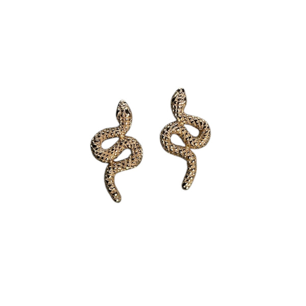 925 Slithering Snake Studs