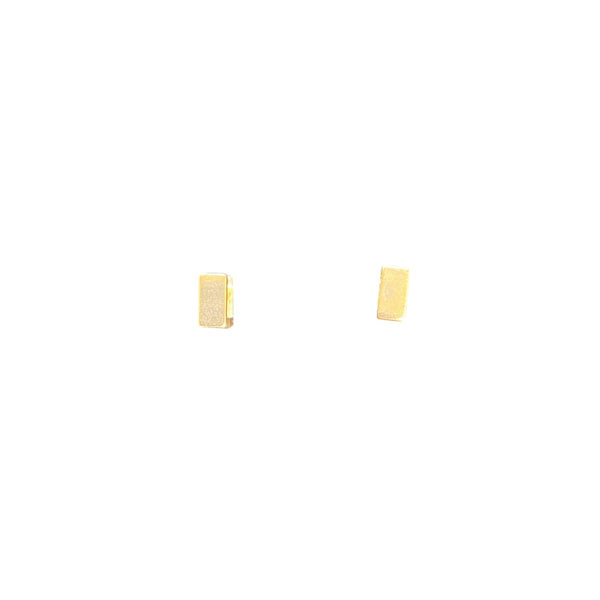 925 Cube Huggie Hoops