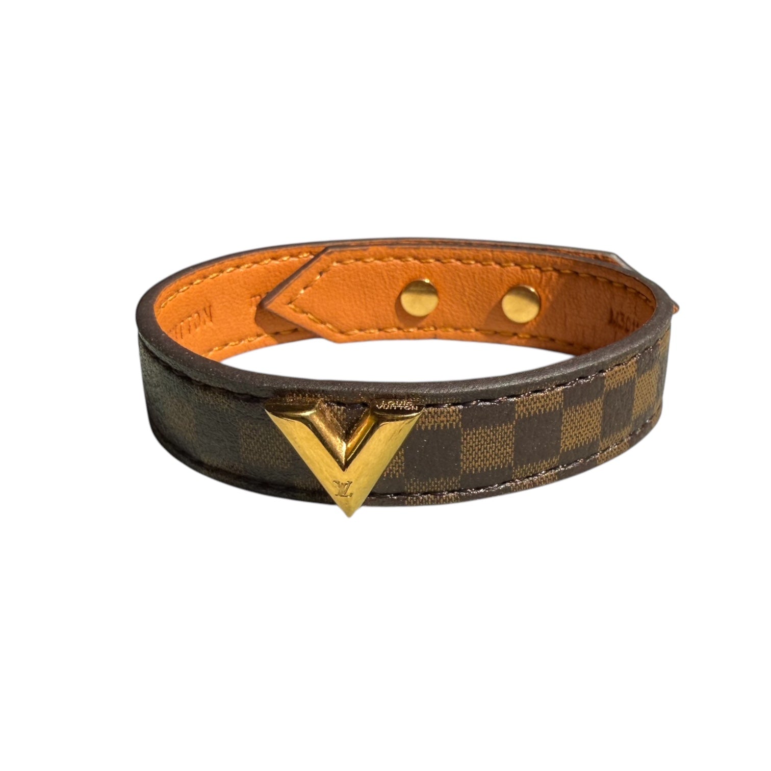 Louis Vuitton Damier Essential V Leather bracelet – Mint Market