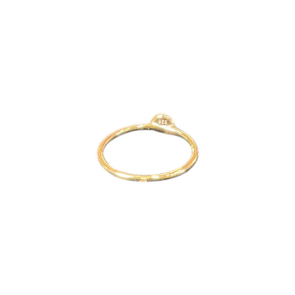 925 Dainty Enamel Turkish Evil Eye Ring