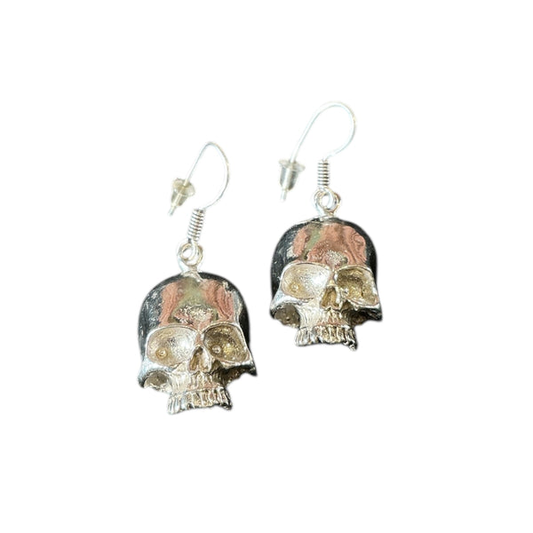 Skull Drop Earrings