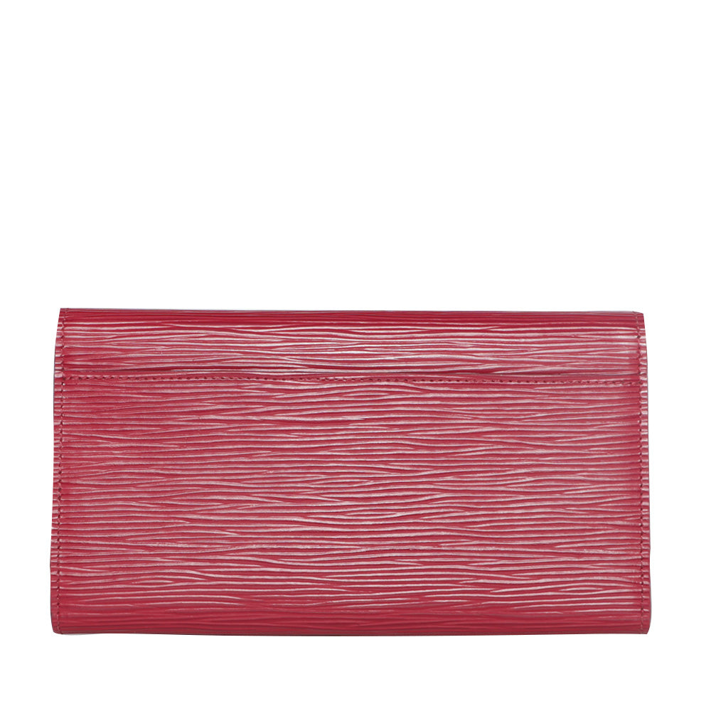 Louis Vuitton Sarah Epi Leather Bi Fold Long Wallet - Fuchsia