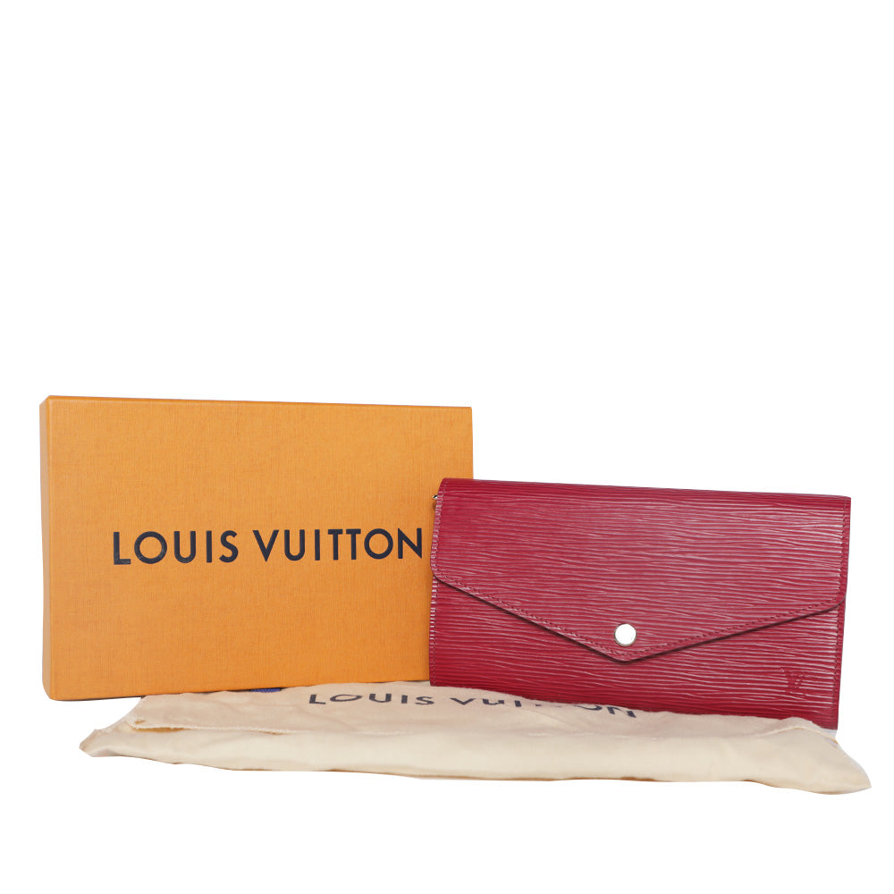 Cheapest Louis Vuitton Epi Leather Sarah Flip Wallet