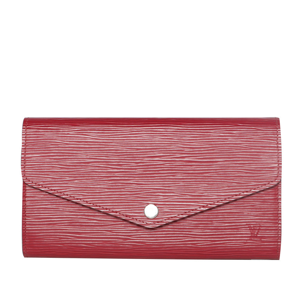 Louis Vuitton Sarah Epi Leather Bi Fold Long Wallet - Fuchsia