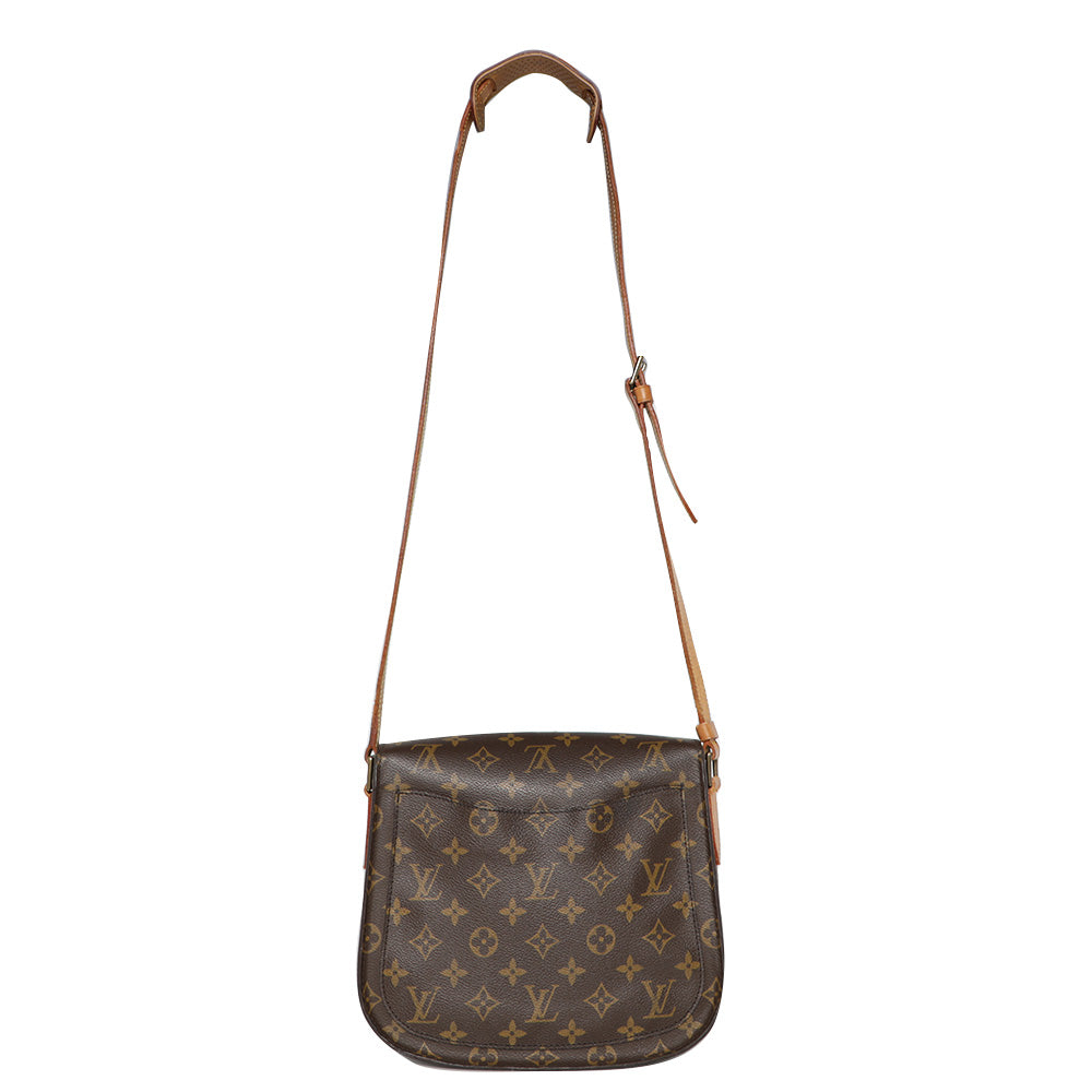 Louis Vuitton St. Cloud Monogram Leather Crossbody Bag GM