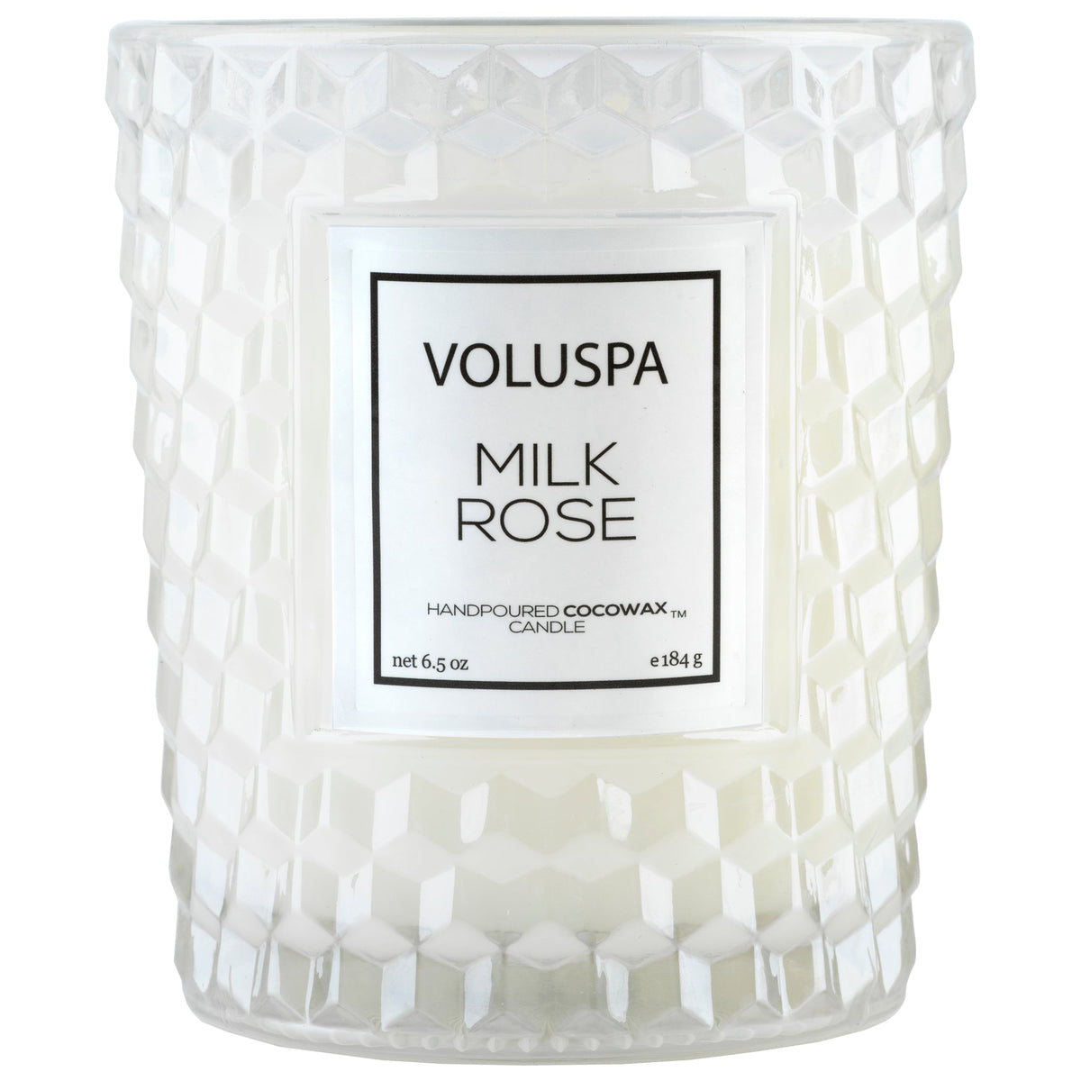 Milk Rose 6.5oz Classic Candle w/ Gift Box