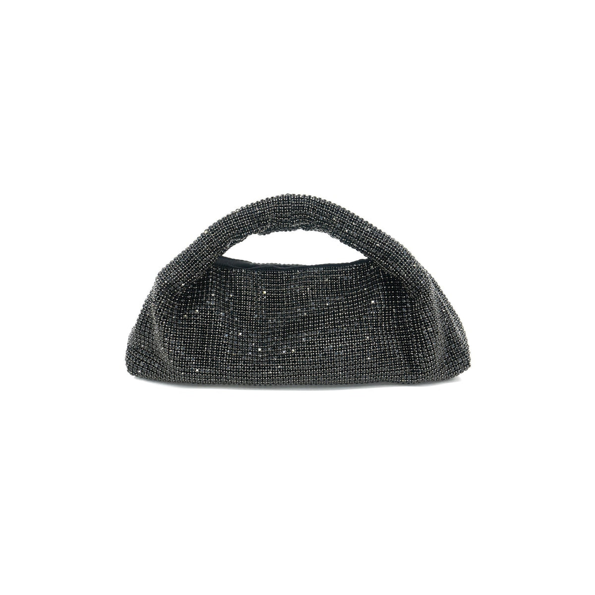 Andromeda Black Rhinestone Mini Bag