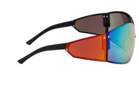 Sleaford Rainbow Mirror Y2K Mask Sunglasses - Black/Multi