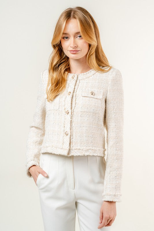 Coco Chanel Jacket Boucle Jacke Chanel Chanel Houndstooth Pattern