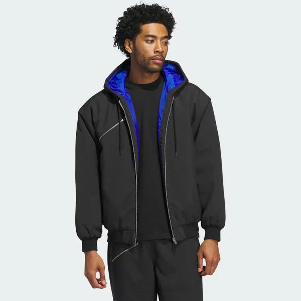 Adidas - Shmoo Canvas Jacket - Black/Royal Blue