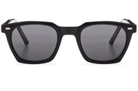 BC2 - Acetate Classic Wayfarer Sunglasses -Black/Black