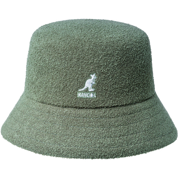 Kangol Lahinch Wool Bucket Hat - Green