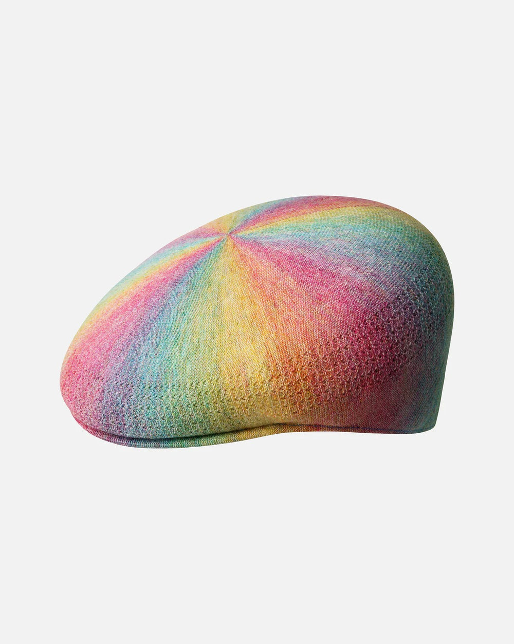 NEW KANGOL women\'s ventair 504 grandpa hat in rainbow Kangol Rainbow Ventair 504 – Hats.com main image 3